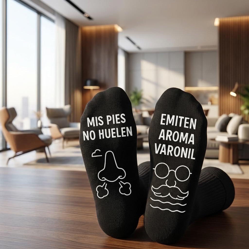 Calcetines Divertidos para Hombre 39–46 | Algodón – VERADGROUP - Aroma varonil
