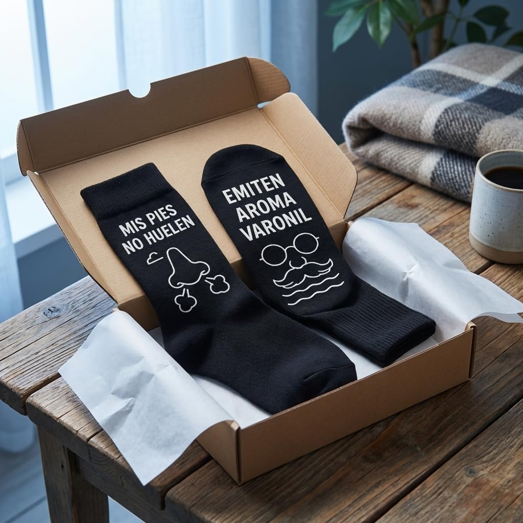 Calcetines Divertidos para Hombre 39–46 | Algodón – VERADGROUP - Aroma varonil