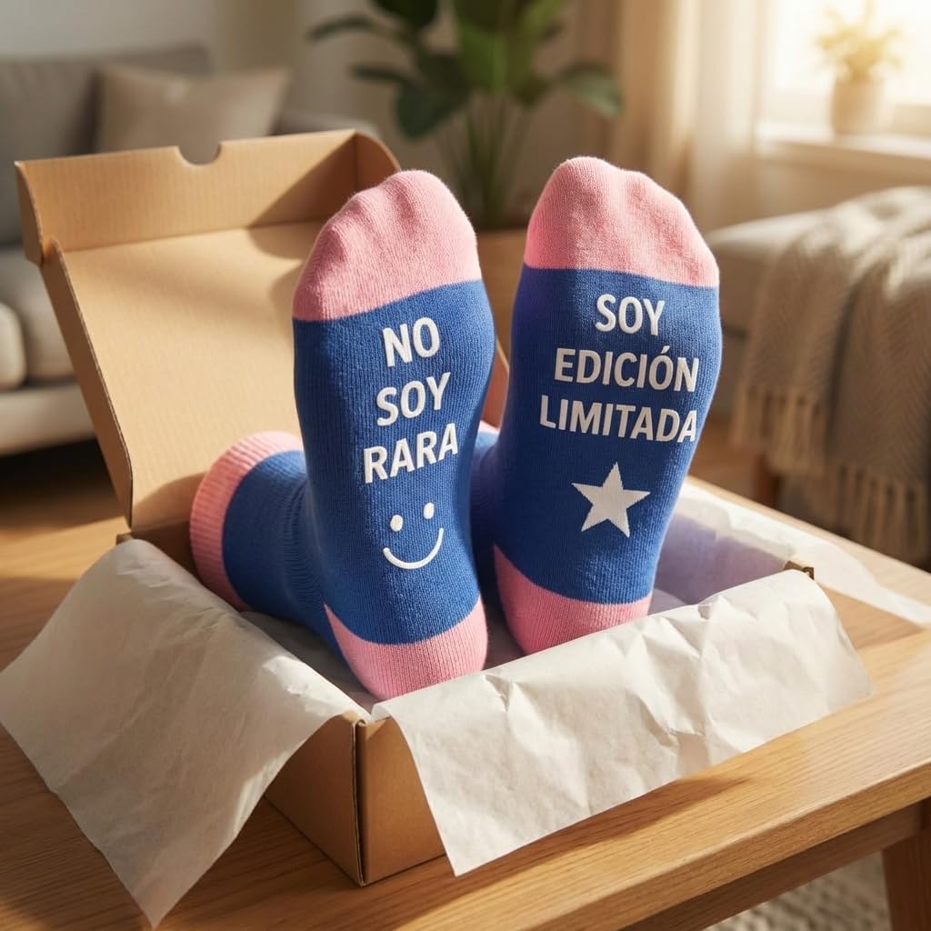 Calcetines Divertidos para Mujer 36–41 | Regalo Original – VERADGROUP - Edición limitada