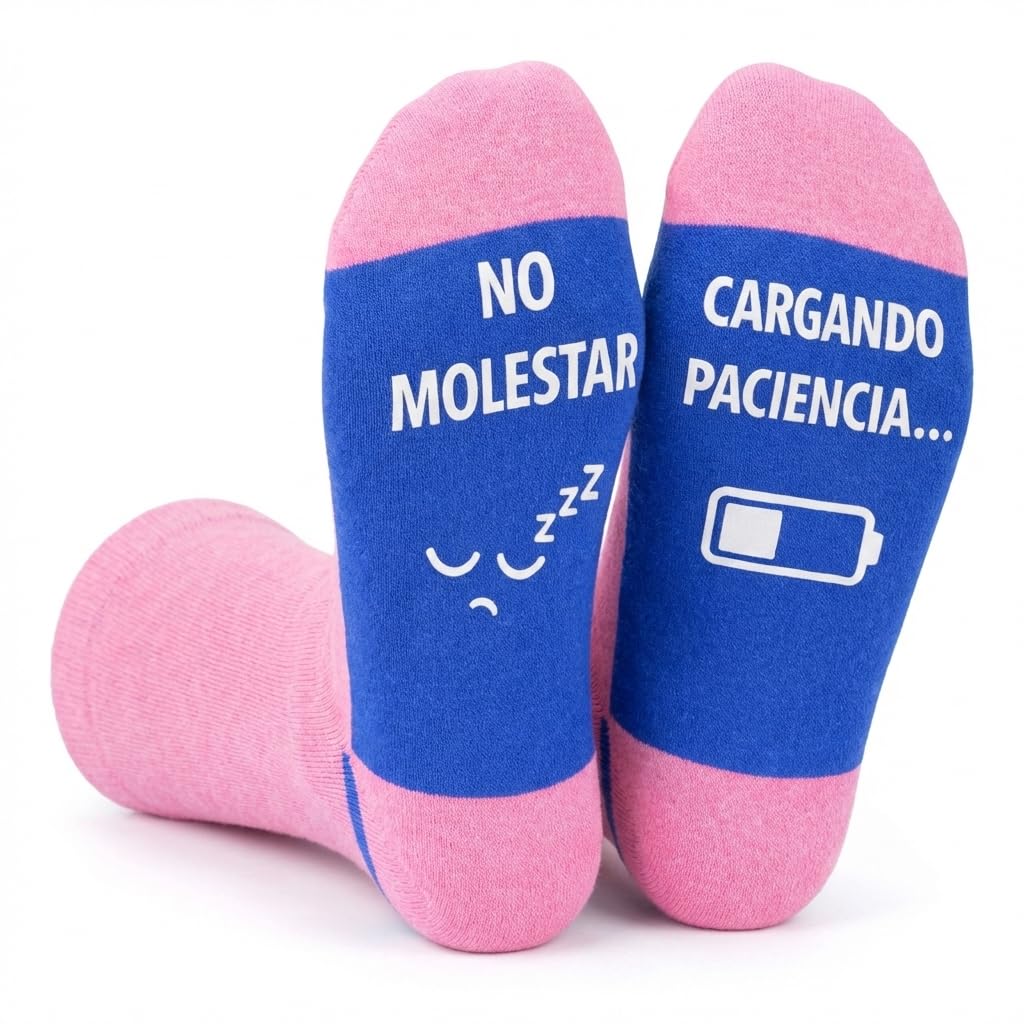 Calcetines Divertidos para Mujer 36–41 | Regalo Original – VERADGROUP - Cargando paciencia