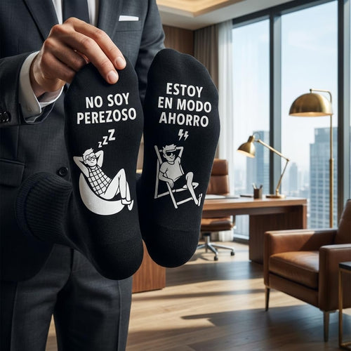 Calcetines Divertidos para Hombre 39–46 | Algodón – VERADGROUP - Modo ahorro