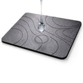 Alfombra de Baño de Diatomita 60 × 40 cm | Piedra Absorbente de Secado Rápido – VERADGROUP - Gris Piedra