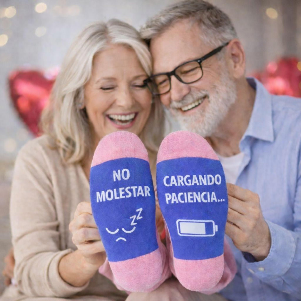 Calcetines Divertidos para Mujer 36–41 | Regalo Original – VERADGROUP - Cargando paciencia