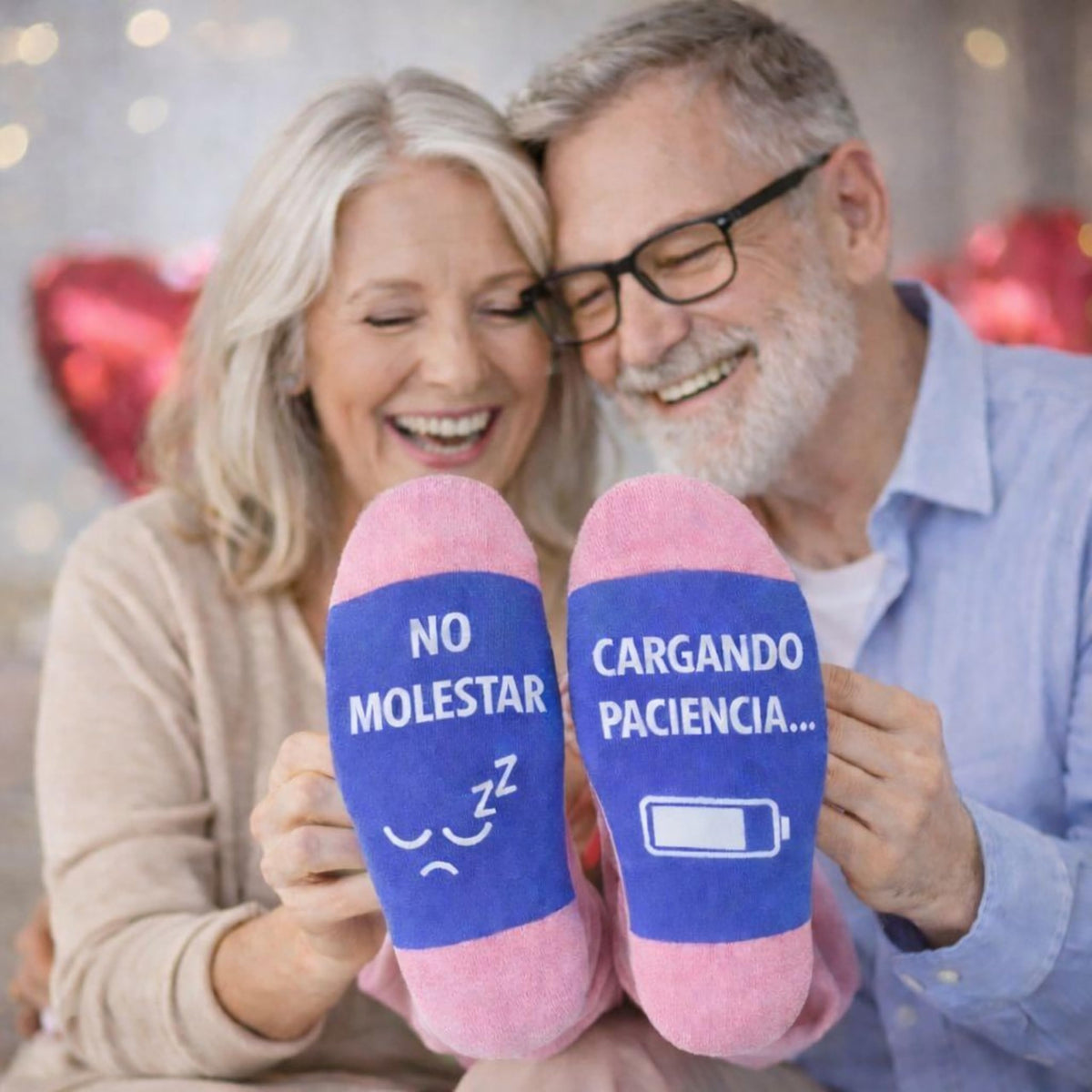 Calcetines Divertidos para Mujer 36–41 | Regalo Original – VERADGROUP - Cargando paciencia