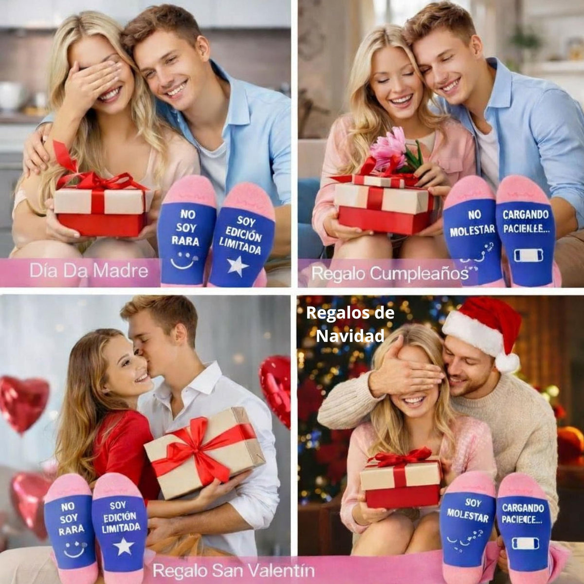 Calcetines Divertidos para Mujer 36–41 | Regalo Original – VERADGROUP - Edición limitada